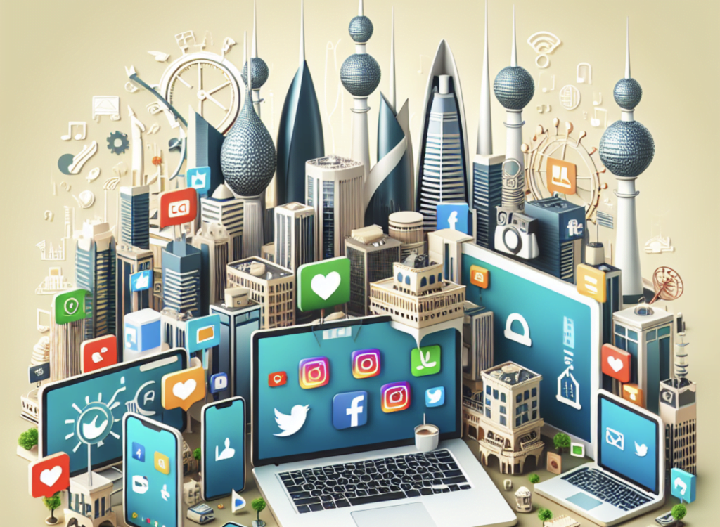 التسويق عبر وسائل التواصل الاجتماعي في الكويت 